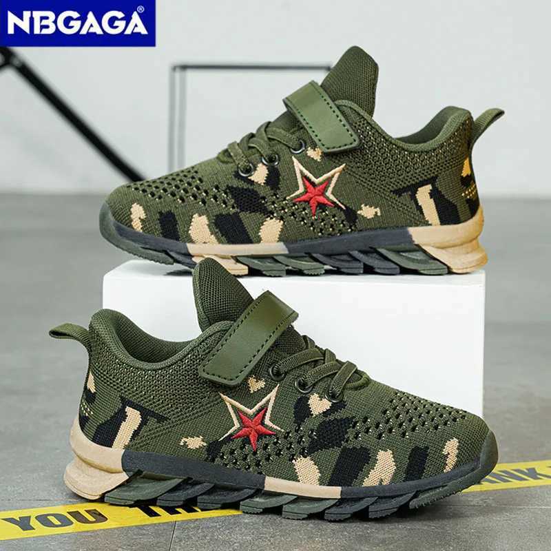 New childrens sports shoes suitable for boys breathable running shoes fashionable casual coach childrens walking size 29-39 W250407