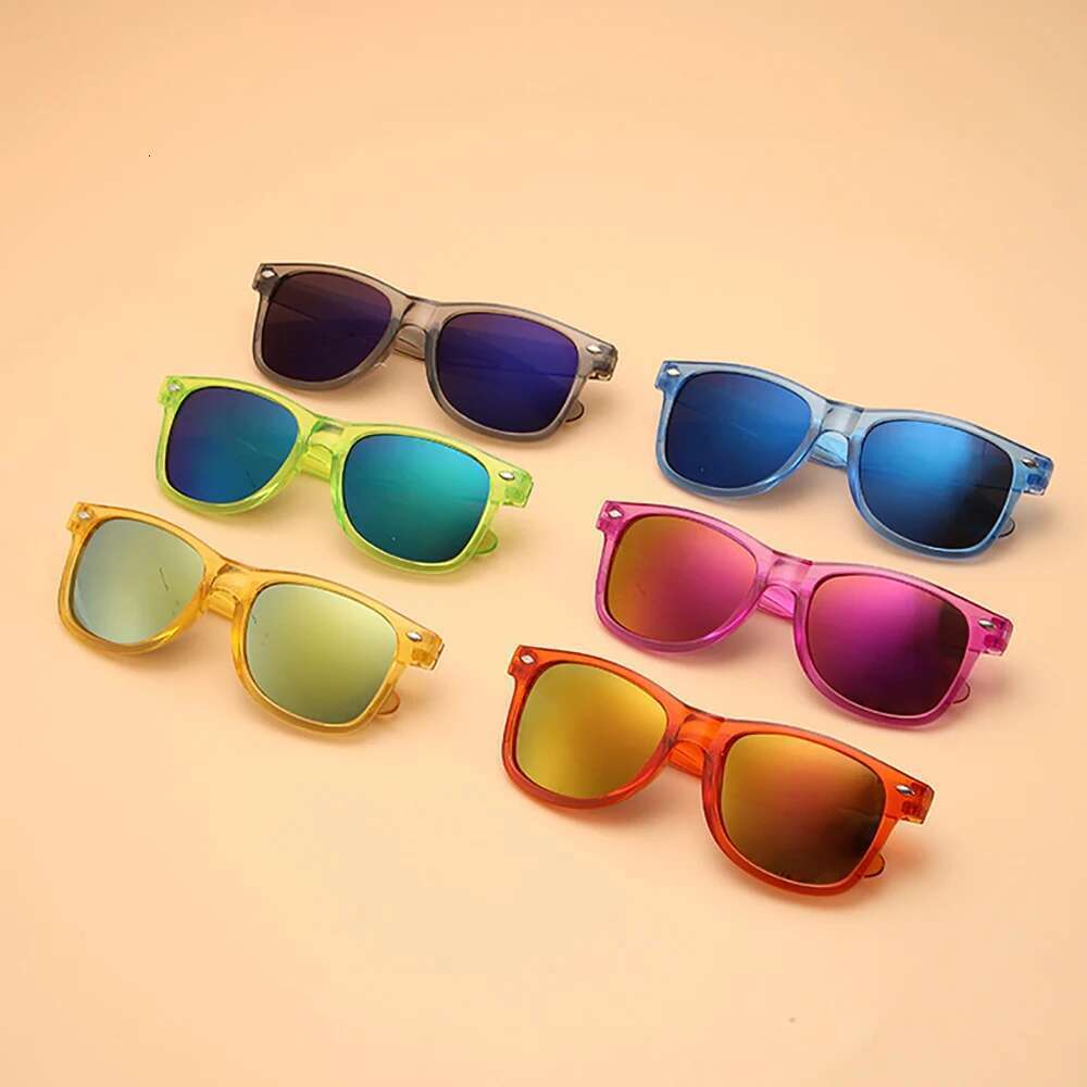 Children's Square Frame Sun Protection Sunglasses, Simple and Versatile, Fashion Trend, New Document, Summer