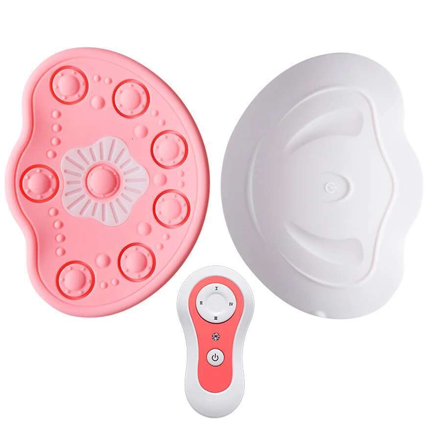 Pads With Hot Compress Wireless Vibration Chest Massager Breast Enhancement Instrument Red Light Massage Therapy