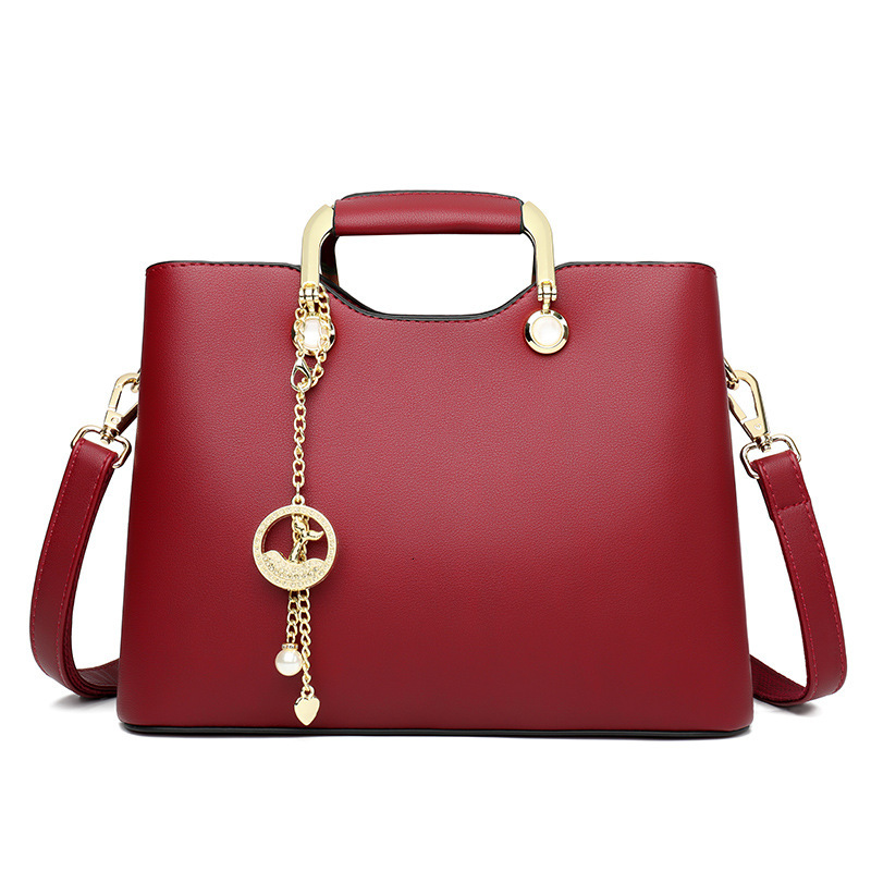 Luxury Design Bag Women's Fashion Large Capacity Handbag Middle-aged Mom Commuting To Work Crossbody Shoulder Bag