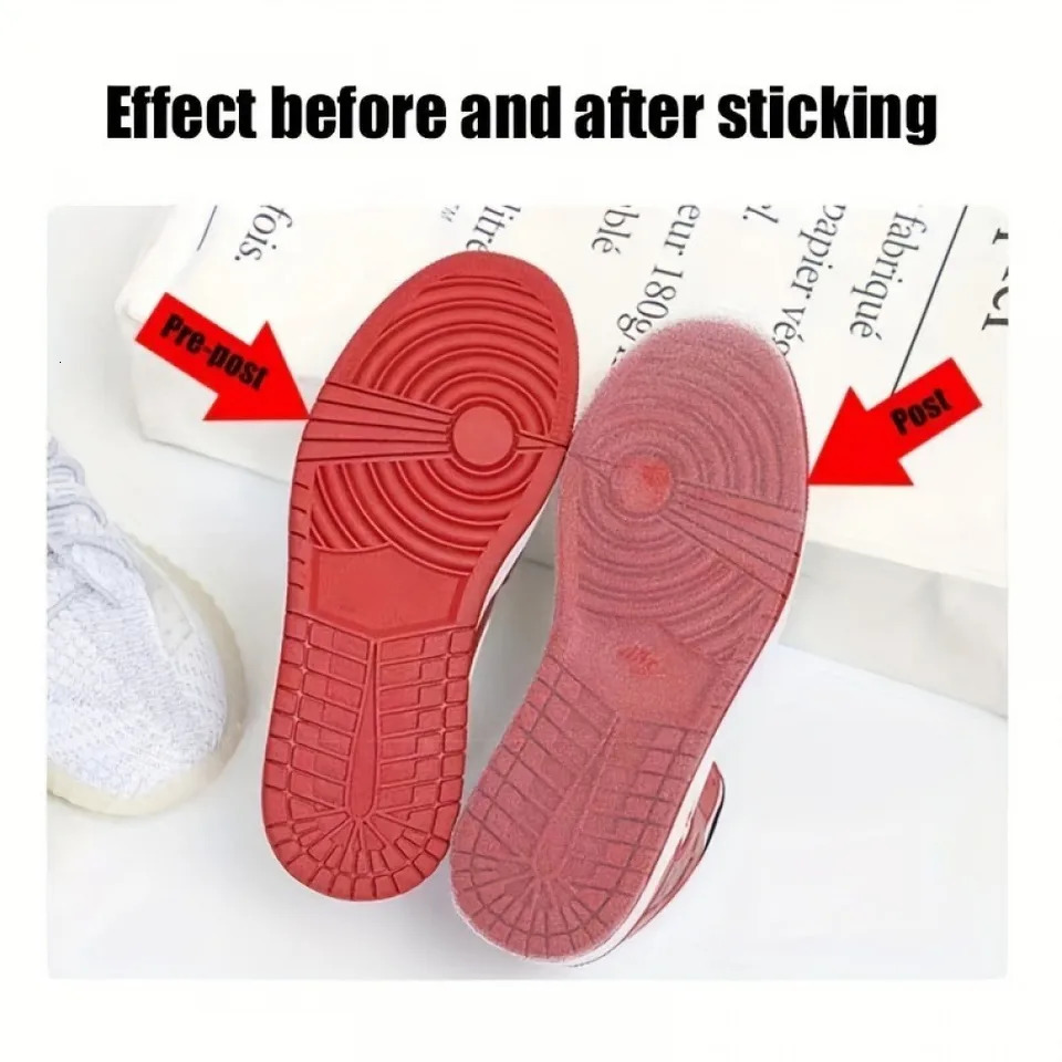 Shoe Sole Protector Sneakers Sticker for High Heels Self-Adhesive Ground Grip Shoe Protective Bottoms Outsole Insoles 250407