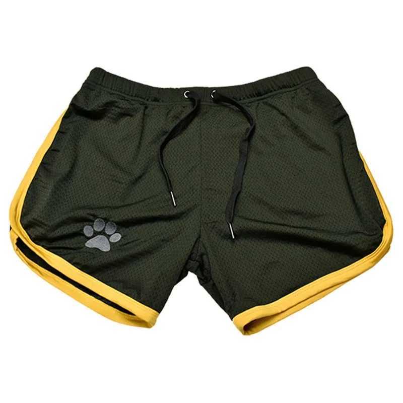 Mens fitness shorts fitness running shorts jogging shorts summer breathable mesh shorts mens sports shortsXJ250407