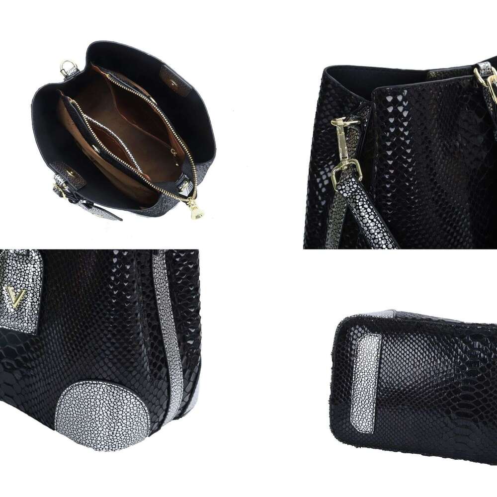 Siweiya Thinking Ya Women's 2022 Autumn/Winter New Style 7765 Single Shoulder Snake Pattern Bucket Crossbody Bag