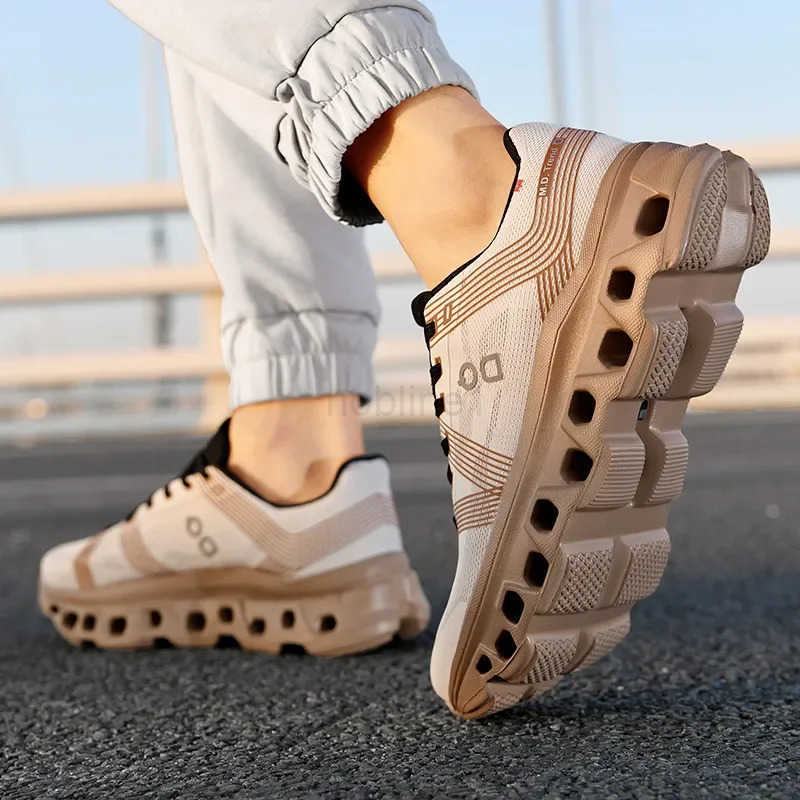 Running Shoes Cfortable Breathable Light Hollow Shock Absorption Outsole White Lake Big Size 39-45 Fashion Leisure Sports Z250408