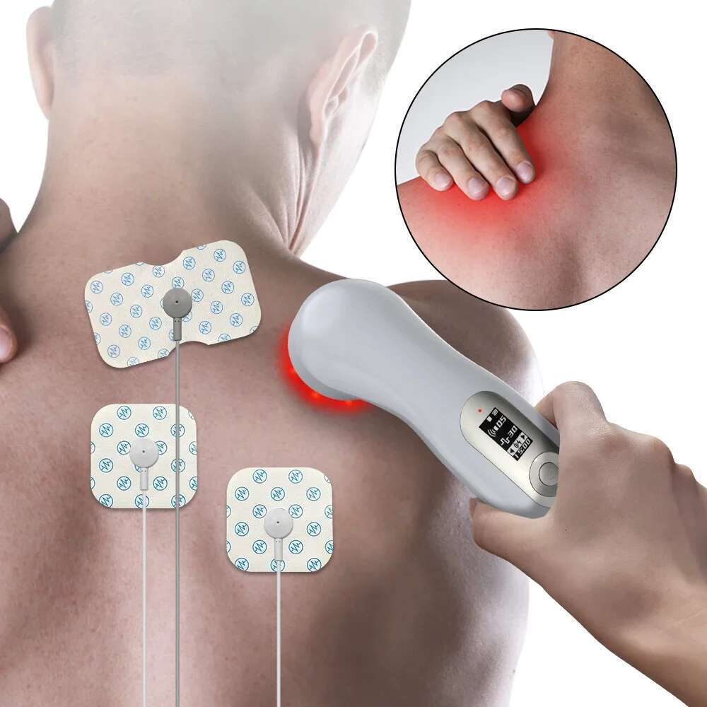 Professional Ultrasound &Tens Device Effective Muscle And Red&Infrared Light Therapy For Pain Relief