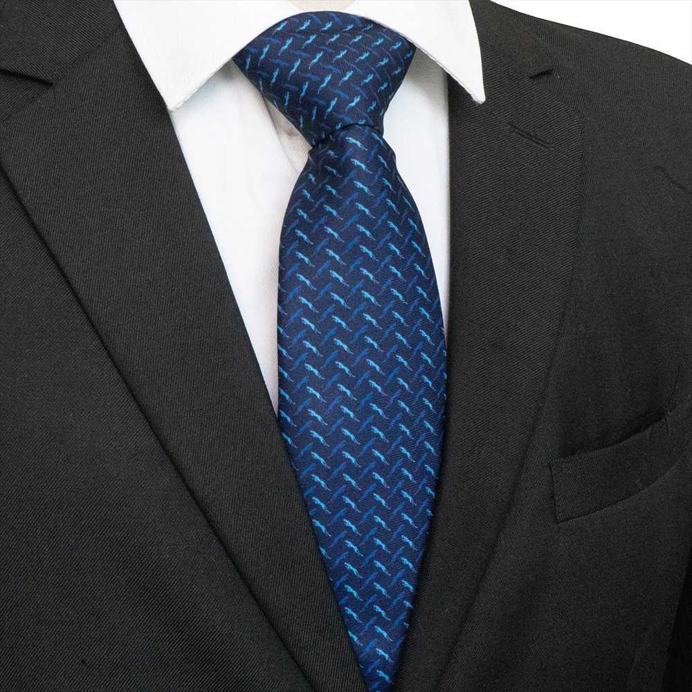 New Fashion Design 8cm Printed Patter Tie 100% Silk Necktie ties for men Business Wedding Party Gravatas Accessories Gift X250407