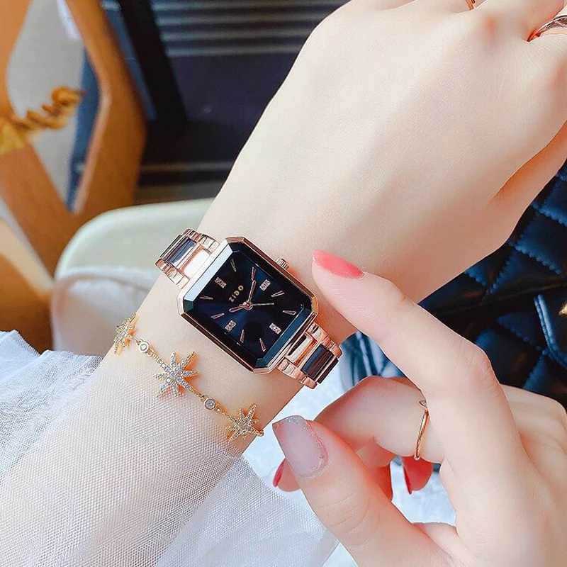 UTHAI Womens Watch Lightweight Beautiful High Quality Stainless Steel Waterproof Womens Fashion Watch Watch GiftT250408