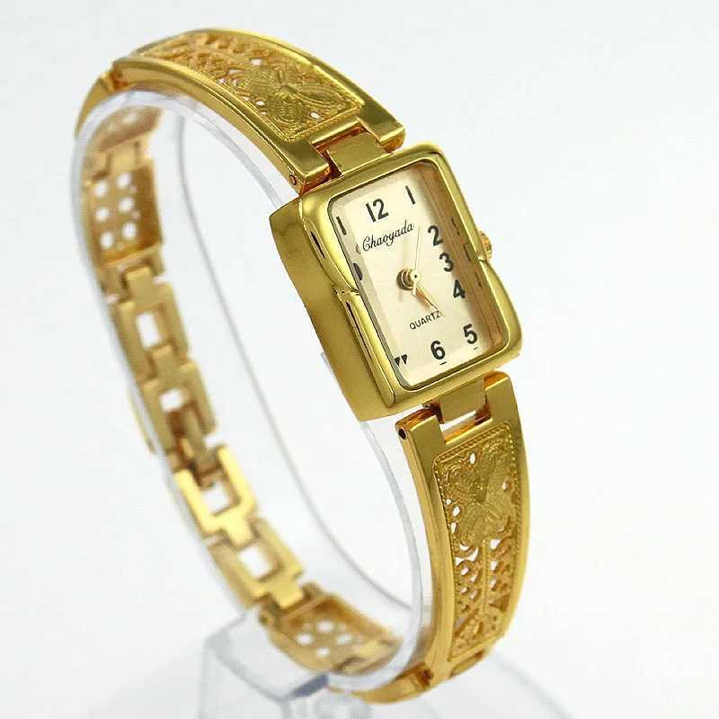 Gold stainless steel womens bracelet watch fashion womens watch casual dress womens watch womens watch womens watchT250408