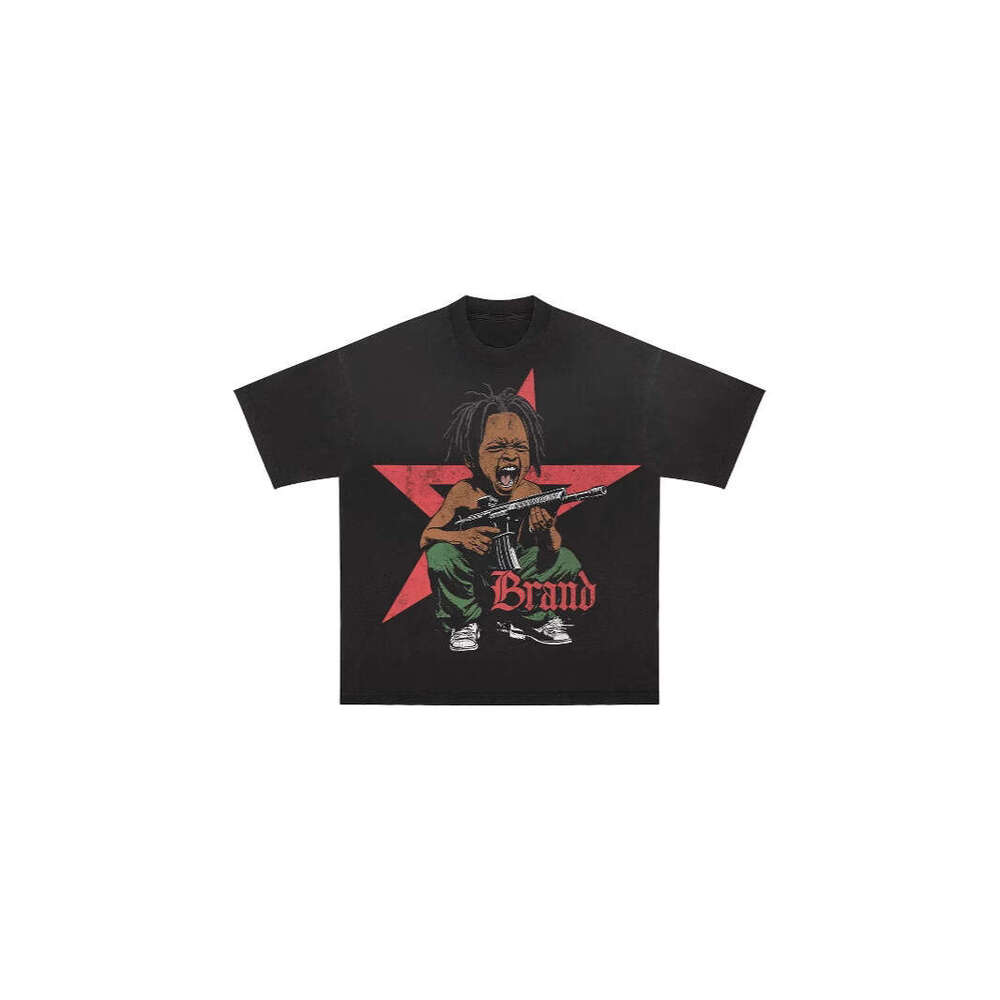 2025 New Fashionable and Minimally Designed Unisex Casual Personalized Street T-shirt
