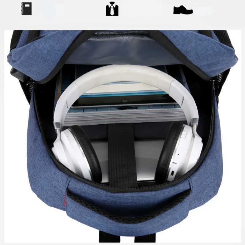 Waterproof Business Backpack Mens USB School Backpacks 16 Inch Laptop Backpack Large Capacity Bagpacks for Men Back Pack BagsC250407