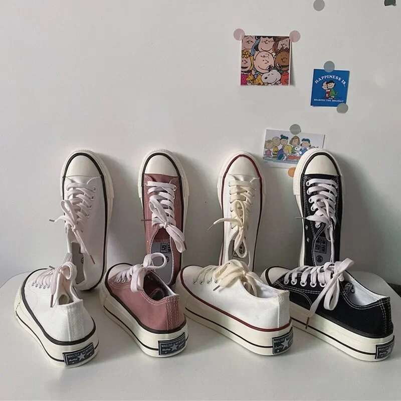 Fashion Women Canvas Shoes For Men Casual Sneakers atillas De Deporte Tenis Summer Flats White Black Loafers