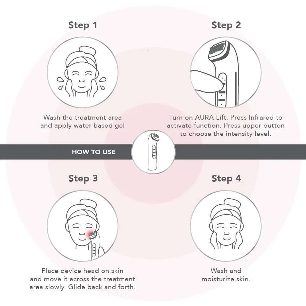 Facial Lifting Remove Wrinkles Dot Matrix Hine Face Skin Tightening Beauty Device Shrink Pores Tools US EU