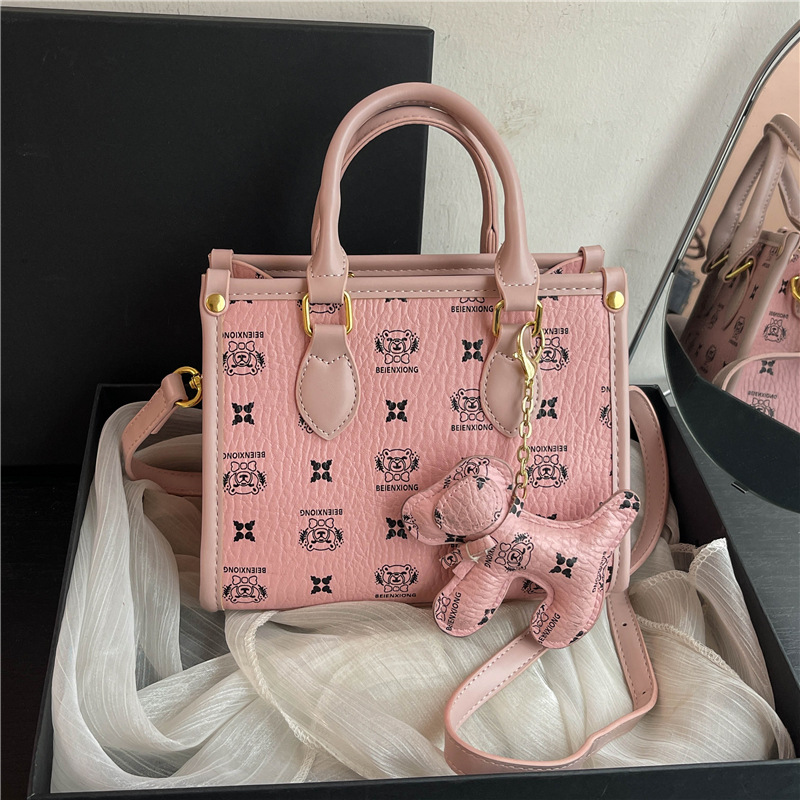 Niche handbag women's new temperament fashion bucket bag casual everything single shoulder crossbody bag