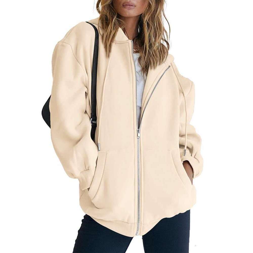 Hoodie jacket, sports shirt, drawstring zipper hoodie with pocket, new casual fashion trend clothing