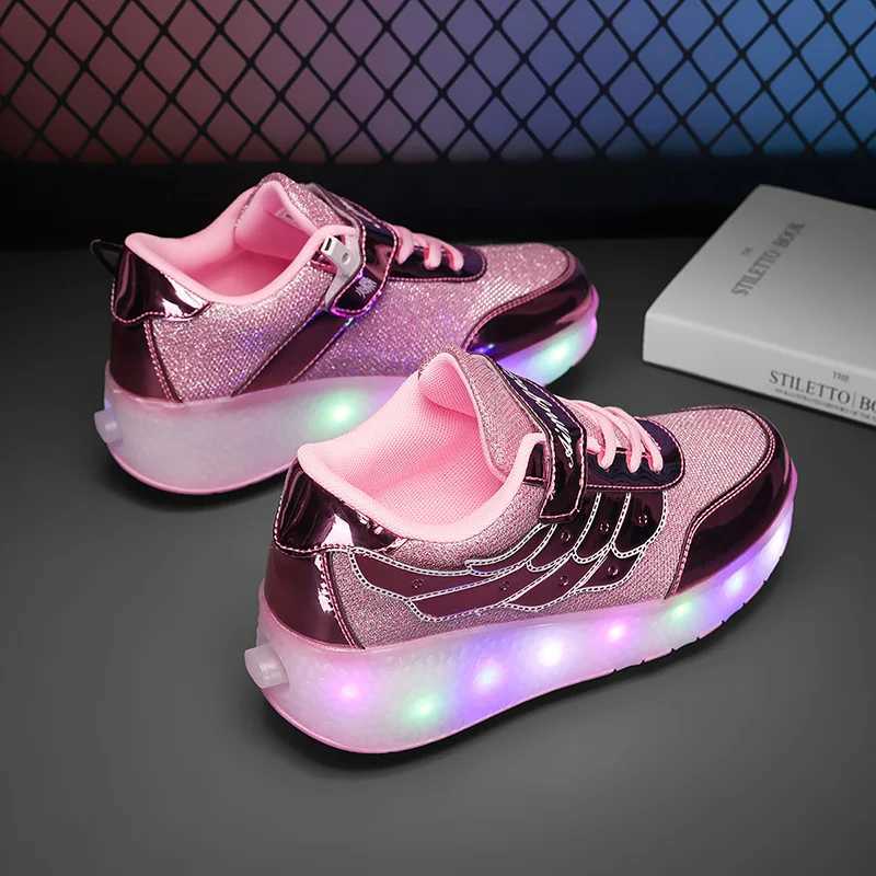 Sports shoes sports shoes outdoor modified parkour skateboards dual-use childrens girls boys adult mens and unisex womens skateboards W250407