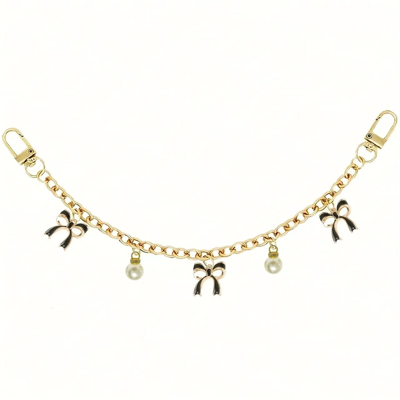 Luxury keychain designer Donkey Brand New Four-Leaf Clover Alloy Light Luxury Keychain Bag Pendant Wholesale Accessories key chain