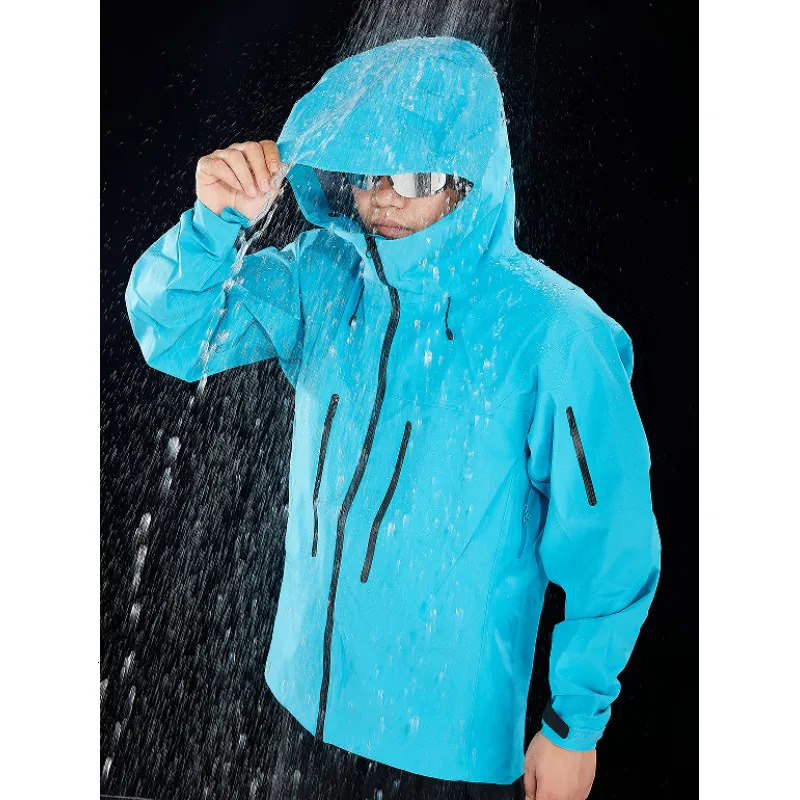 Spring and Autumn Storm Jacket Mens Fashion Sports Outdoor Mountain Tourism Leisure Full Loose Camping Jacket 250408