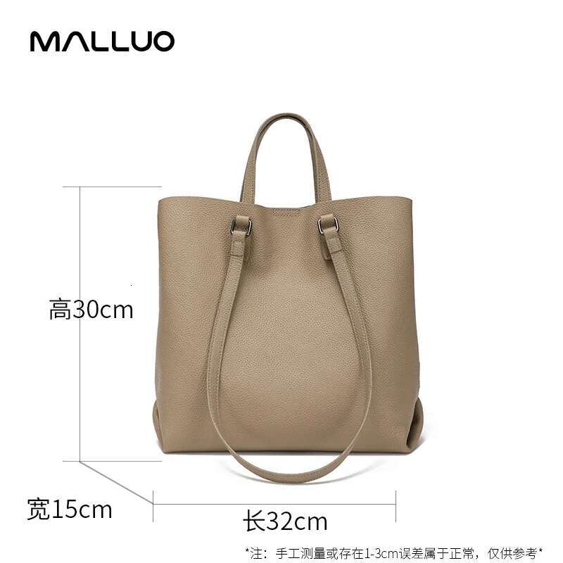 Women Casual Large Capacity Totes Handbag Shopping Cowhide Genuine Leather Shoulder Bag Office Ladies Work Strap Crossbody Bags