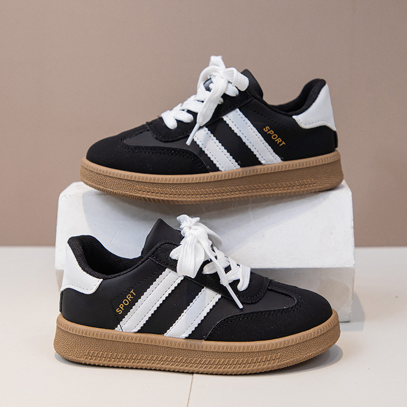 Low Top Children tenis Hot Sale Flat Heel Kids Sneakers Boys Girls Casual Walkfashion Platform Soft Bottom School Shoes Size 26 - 37