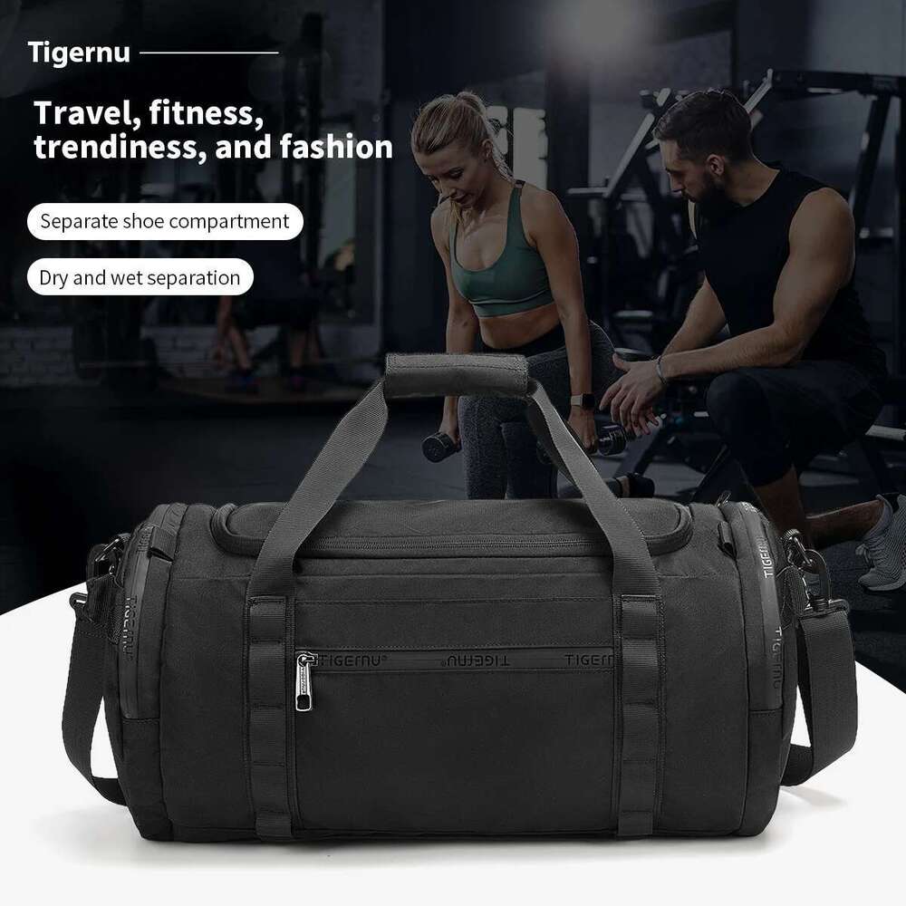 Lifetime Warranty Sports Gym Bags For Fiess Training Outdoor Waterproof Male Messenger Travel Bag Handbag Men