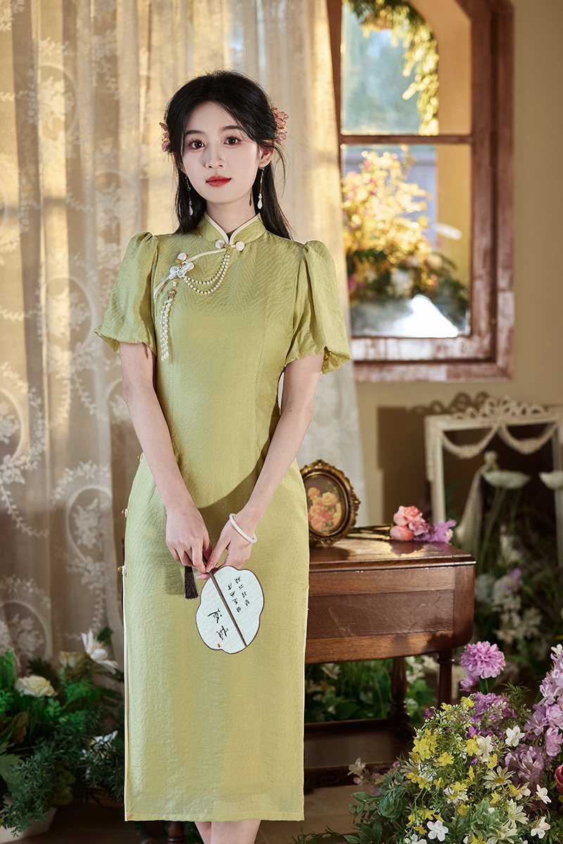 S36 New daily improved national style small new Chinese style women's clothing national style girl