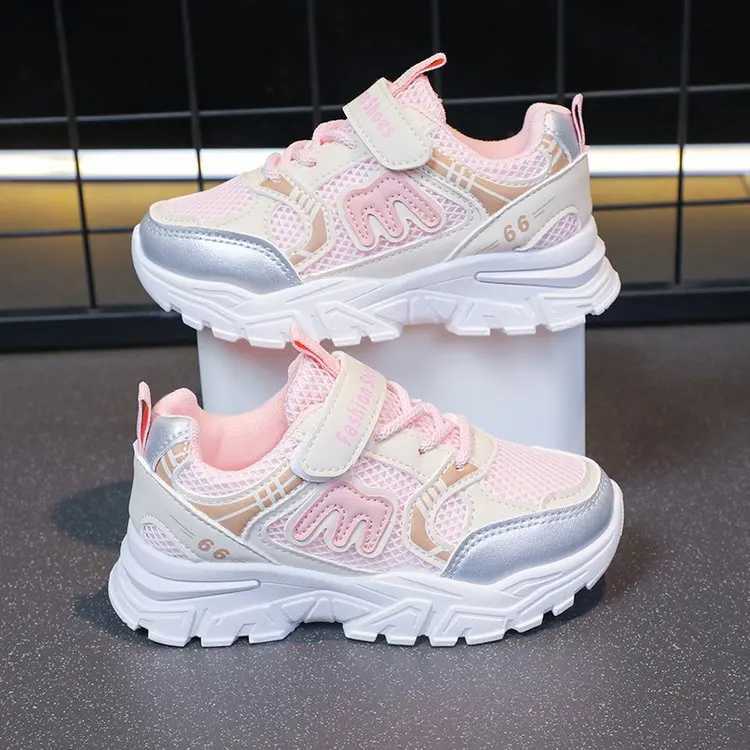 Childrens sports shoes autumn 2025 new breathable mesh running shoes suitable for girls and boys lightweight and durable dad shoes tidal W250407