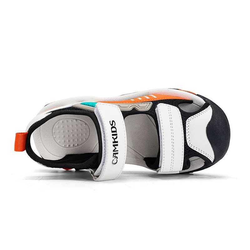 Breathable sports sandals for boys and girls summer sandals casual beach shoes comfortable soft soled childrens shoes fashionable non slip shoes W2504