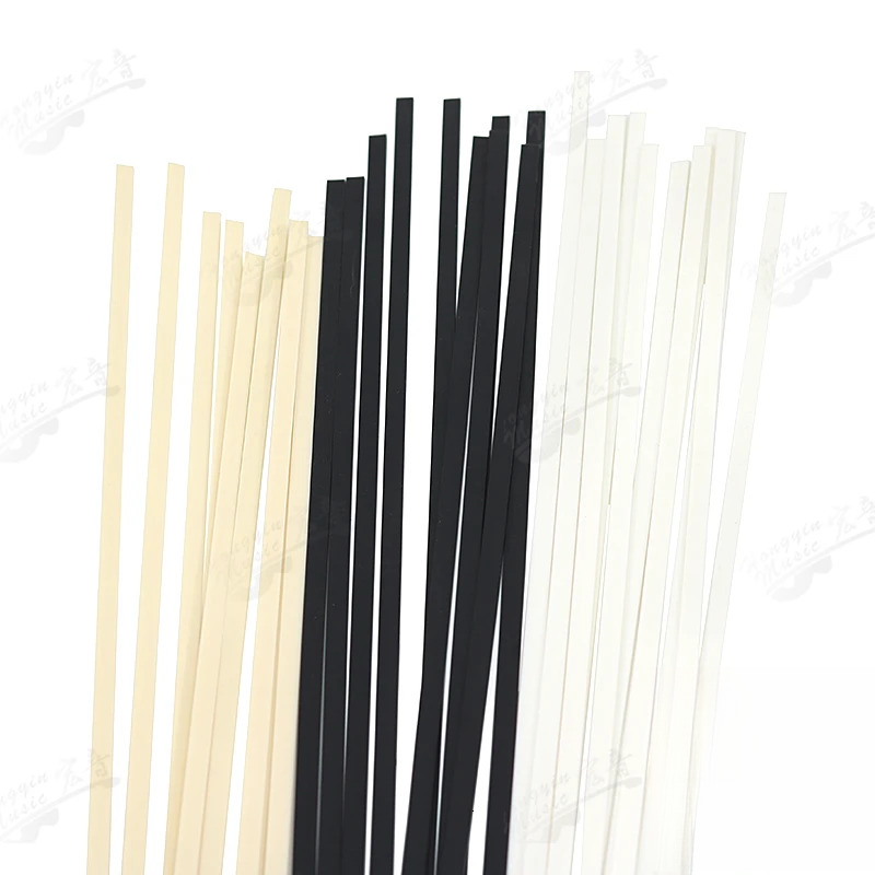 10 ABS Pcs Guitar Binding Purfling Strips ABS Guitar Parts Accessories for Luthier Supplies Guitar body fingerboard binding1650*6