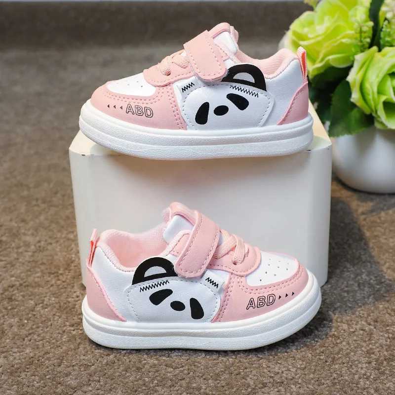 Childrens sports shoes boys and girls running casual shoes PU leather anti slip childrens sports shoes W250407