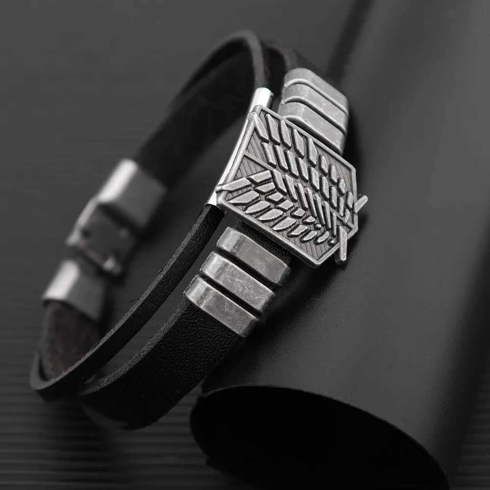 New Punk Cartoon Anime Attack nt Bracelets for Wen and Men Style Creative Bracelet Trend Personty Hand Jewelry GiftC250408