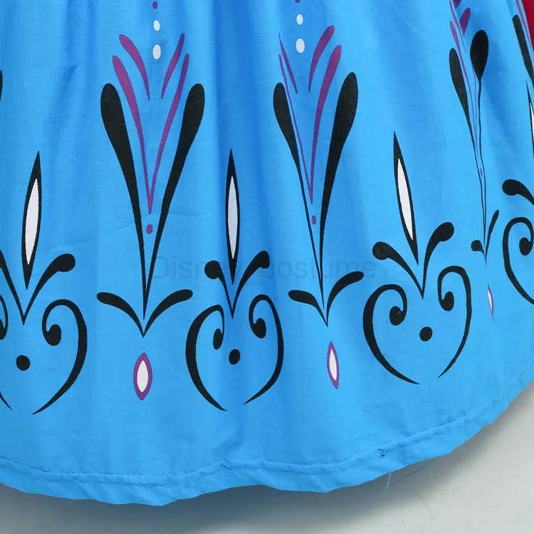 Disney Snow Queen Princess Frozen Girl Elsa Coronation Movie Cosplay Costume Childrens Carnival Frozen Halloween Costume Elsa Birthday X250408