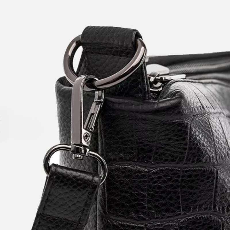 Genuine Multi-Compartment Large Capacity Hangbag,Versatile Soft Cow Leather Shoulder Crossbody Bag For Women