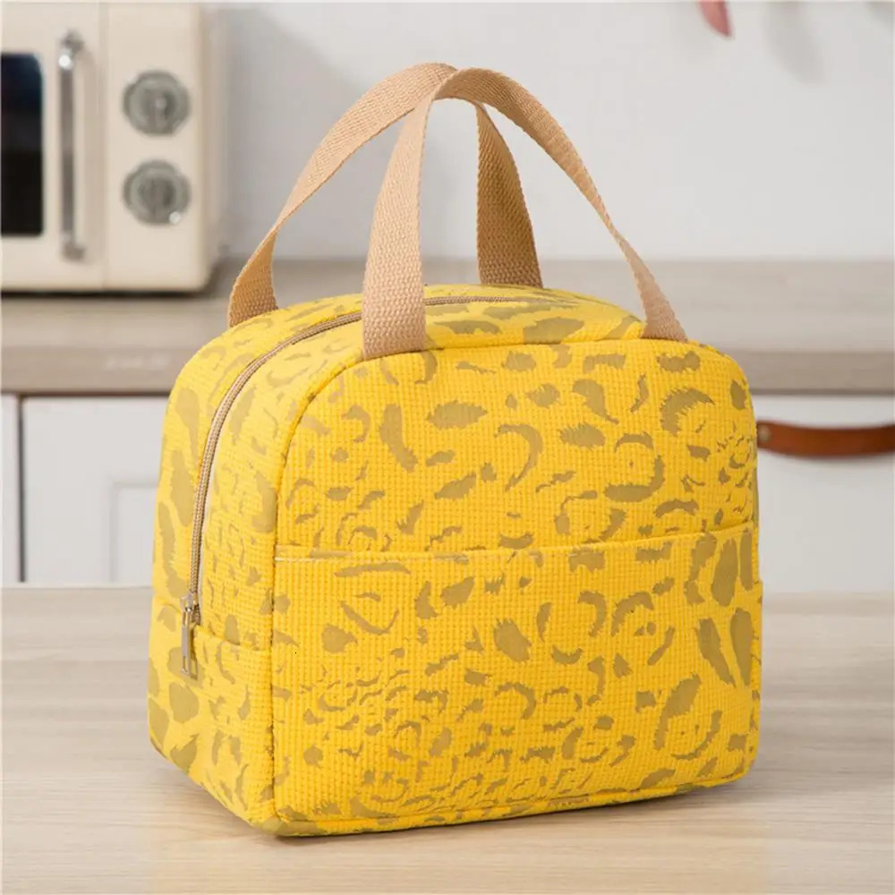Girls Food Box Durable Waterproof Lunch Box Portable Zipper Large-capacity Thermal Lunch Bag Thermal Insulated Camping Bags 250408