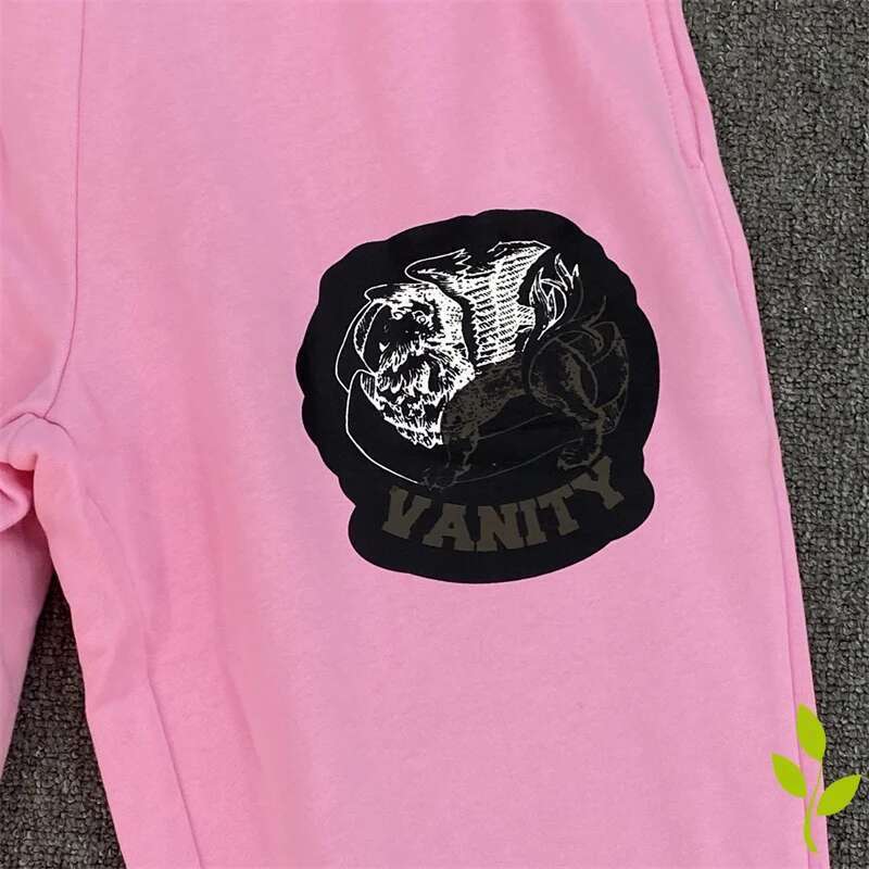 ss Oversized Cotton Sports Long Letter Print SAINT MICHAEL Sweat Pants Men Women Washed Casual Trourers