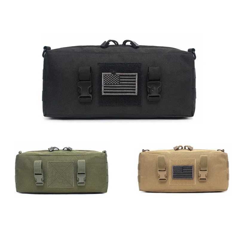 Military Tactical Backpack Travel Camping Bag Army Accessory Nylon Outdoor Sports Fishing Sling Hiking Hunting Men Molle PouchC250407