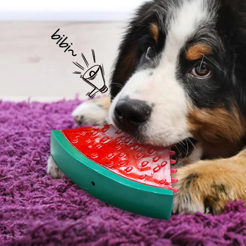Cooling Chewable Fruit-Shaped Pet Toy for Dogs - Grinds Teeth & Making Sounds Frozen Fruits Toys
