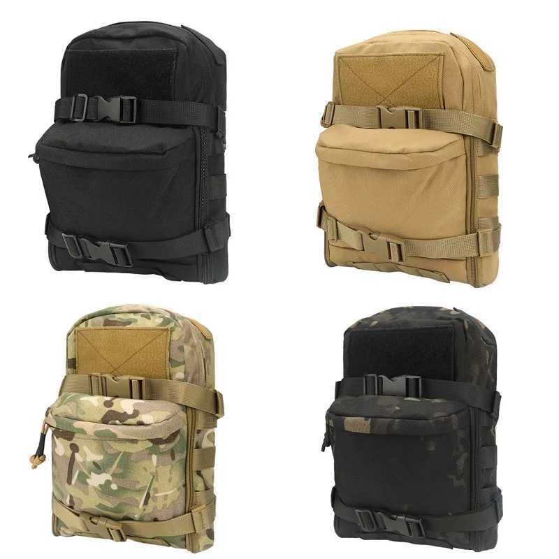 Hiking Camping 1000D Tactical Outdoor Sport Water Bags Mini Hydration bag Hydration Backpack Assault Molle PouchC250407