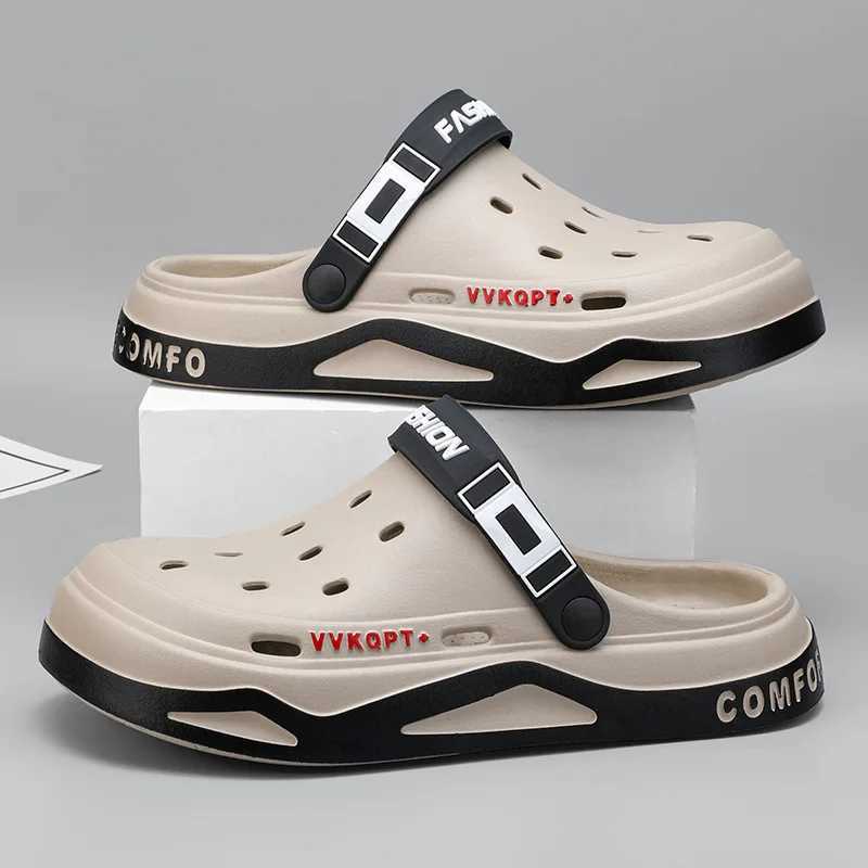 New Arrival Womens breathable sandals summer EVA garden curtain shoes outdoor hole beach slide comfortable home slide T250407