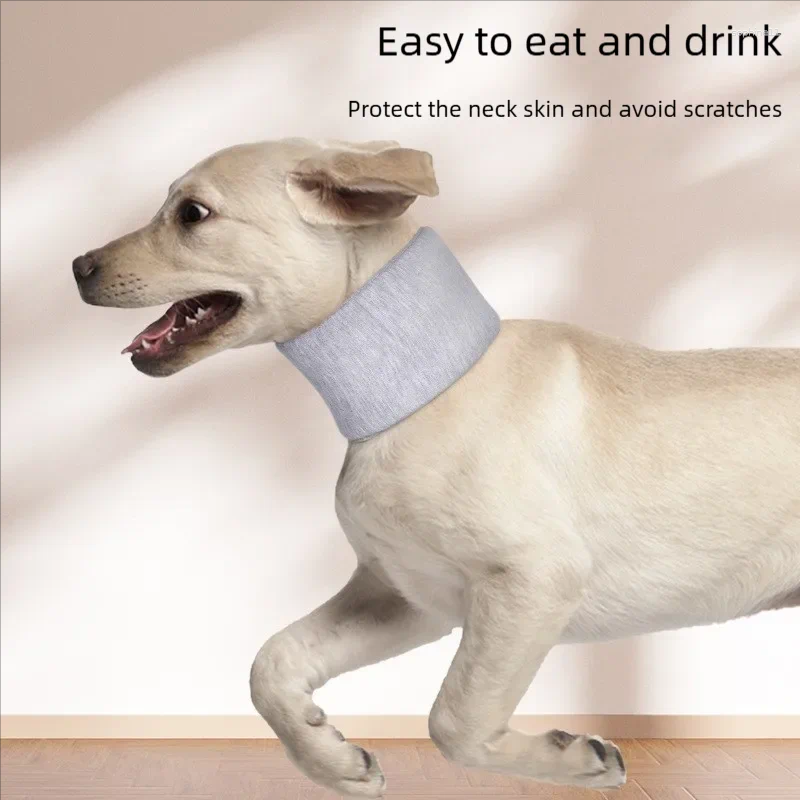 Update Dog And Cat Neck Covers Skin-Worn Protective Sleeves Collar Anti-Grabbing Licking Bite-Resistant For Wounds Pet Elizabe
