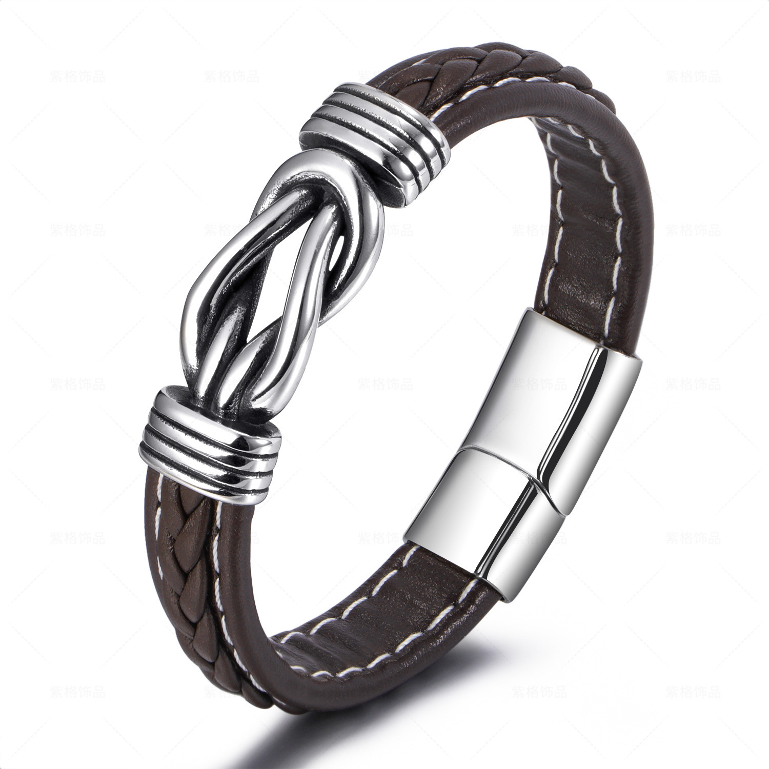 Stainless steel non fading men's high-end as gift for boyfriend father, a prestigious and bracelet accessory