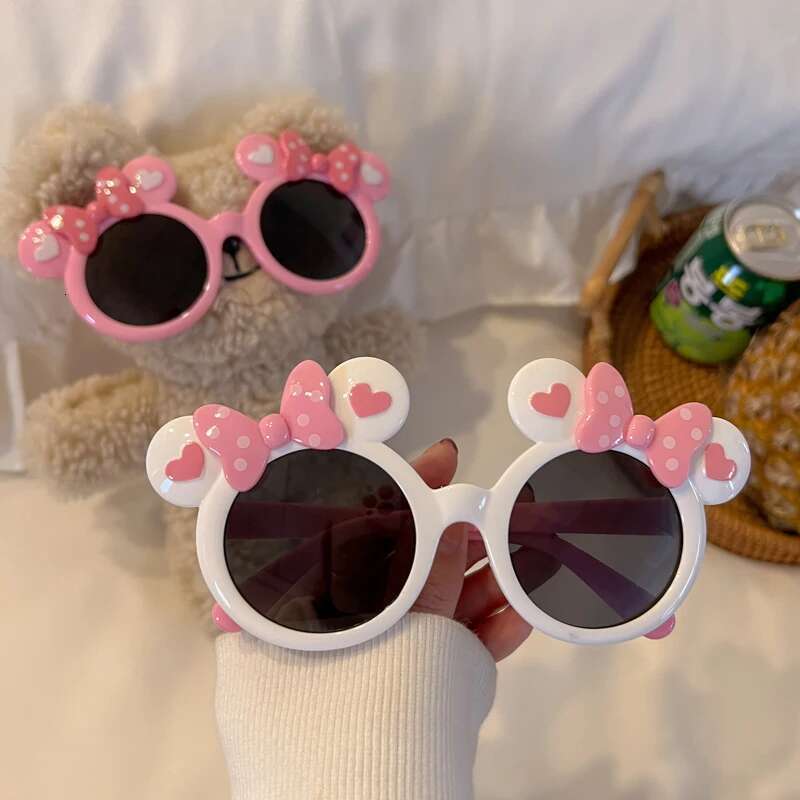 New Children Cute Cartoon UV400 Boys Girls Colors Outdoor Kids Sun Protection Sunglasses Baby Sport Shades Glasses