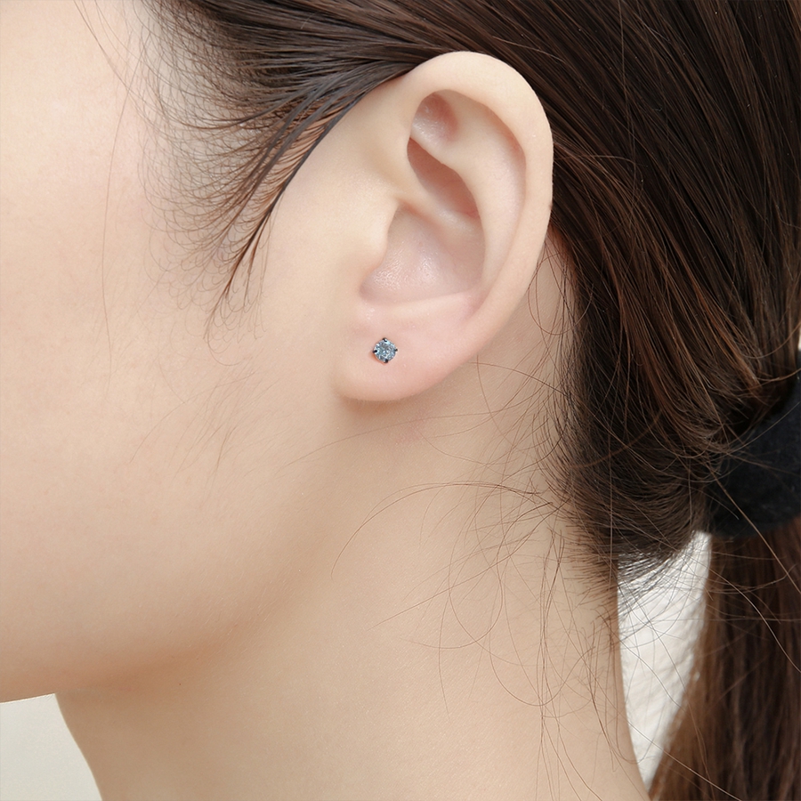 316L Stainless Steel AB Colorful Zircon Diamond Stud Earrings Men Women Not Fade Ear Jewelry Hypoallergenic Tiny CZ Zirconia Screw Back Earring Tragus