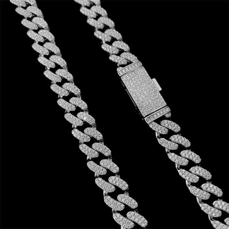 Low price, high-quality, hot selg VVS necklace, fashionable women's Moissanite chain