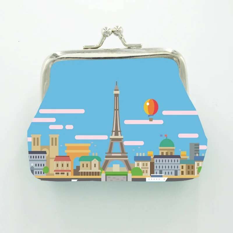 60Pcs/Lot Custome PU Leather Coin Purse Full-Color Printing Wallet Artist Designer P Souvenir Wholesale Bag