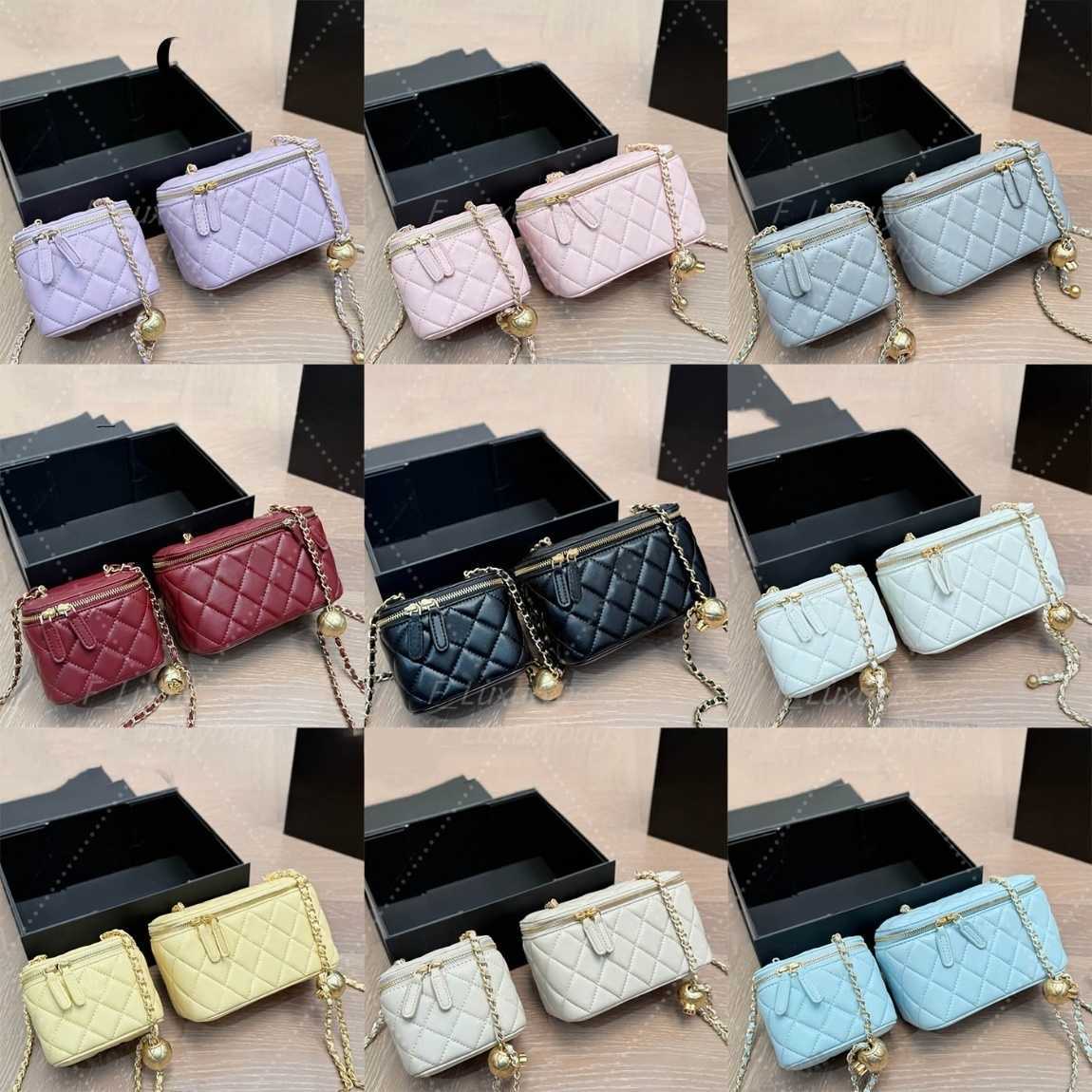 Cases Classics Cosmetic bags Cases Women Bags Designer Handbags Toiletry Bags Toiletries Pouch Storage Cosmetic-Nice Makeup Bag Cases Crossbody Mini With Box vw2