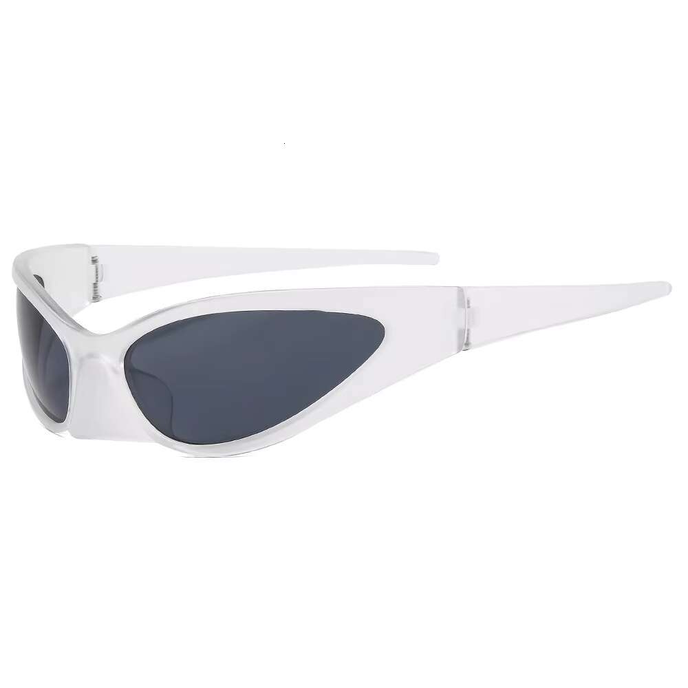 Rhinestone Sunglasses Women Men Retro Wrap Around Glasses Crystal Oversized Trendy Bling Vintage Small Frame Outdoor Sports Cycg Vintage Retro Cat