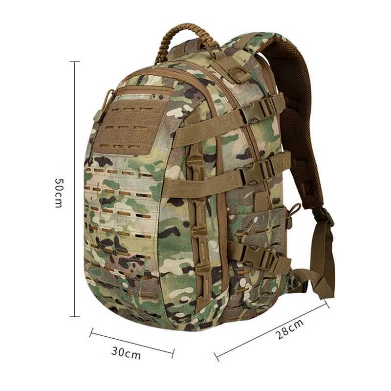 YAKEDA Hunting Backpack Multi-functional MOLLE Second Generation Dragon Egg Bag Waterproof Wear-resistant Shoulder Sports BagC250407