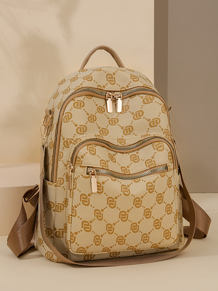 Free Shipping New Vintage Printed Backpacks Women All Fashion Single Shoulder Cross-Body Bags Commuting Women Bags Fashion Travel Bags