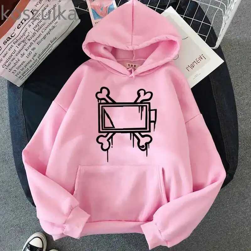 New mens and womens autumn and winter wool hoodies murder drone printing foreign trade casual sports hoodies trend mens Y2K W250408