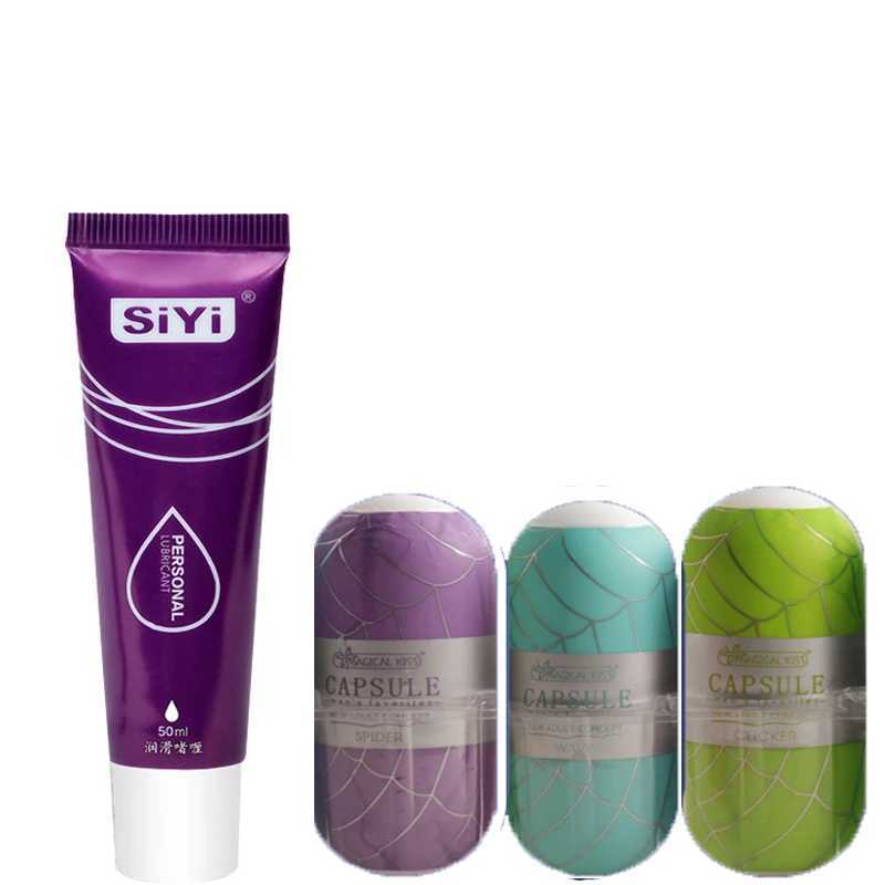 Vaginal with Lube Mini Masurbator Cup Real Particle Stimulus Portable Stimulus Massager Penis Oral Sex ToyW250408